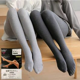 保暖防透風防靜電”日本針織發熱羊脂絨褲襪 200D／1200D~可穿到75kg 0度也不怕寒冷