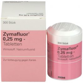 小哈氟 “照顧寶寶口腔”德國Zymafluor 0.25mg 嬰幼兒自然氟片-300顆