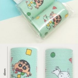 “空氣瀏海必備”韓國製造 蠟筆小新髮捲 2入/包~外用可愛不尷尬